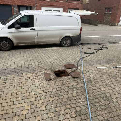 Curage préventif du réseau résidentiel à Wavre, Brabant Wallon