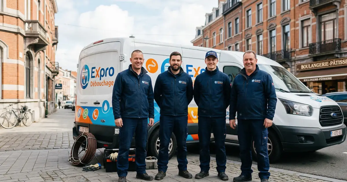 Équipe Expro Débouchage — techniciens professionnels